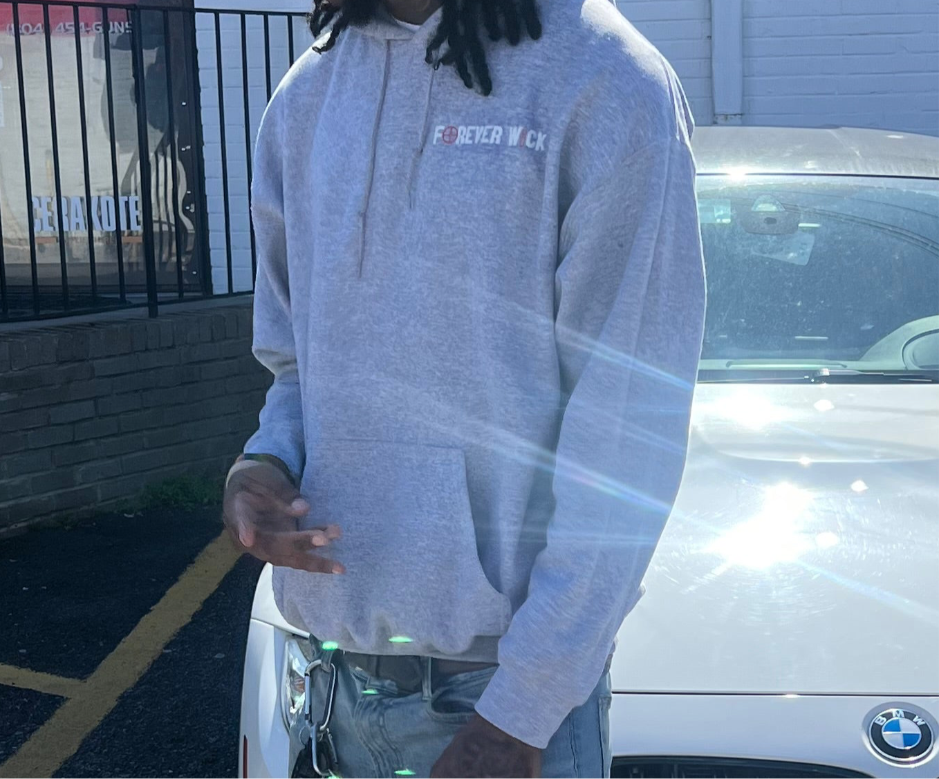 Grey Wick Mode Hoodie (Pre-Order)
